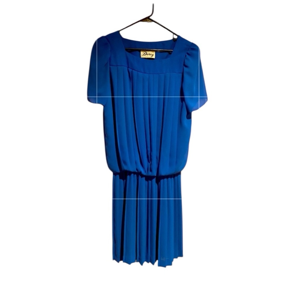 Vintage 80s pleated dress